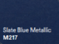 Matte Slate Blue Metallic