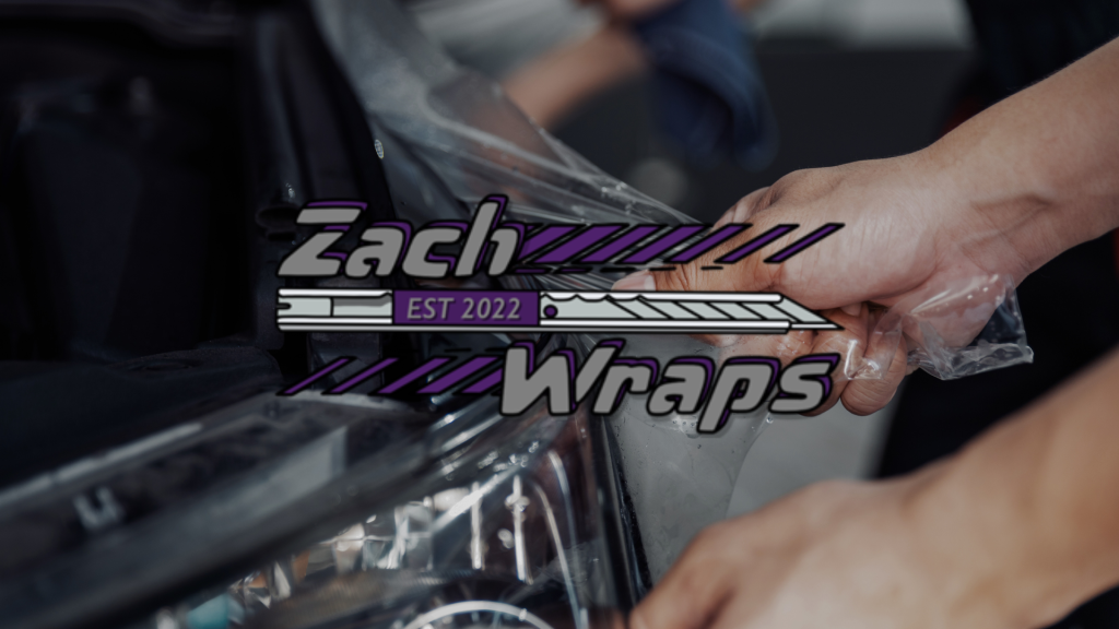 Car Wrap Removal and Zach Wrap Logo